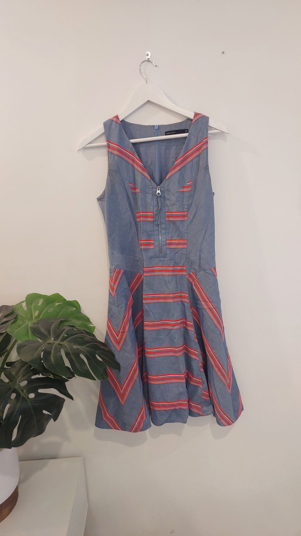 yellow denim dress Addison Denim Dress