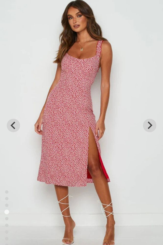 Jesse Red Midi