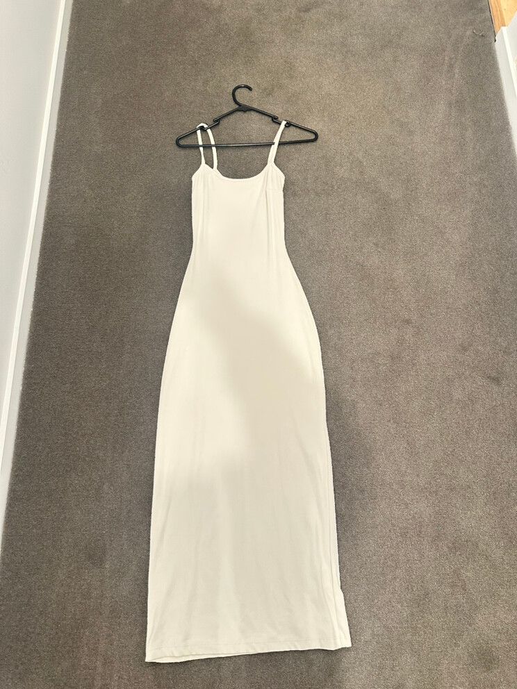 kookai white maxi dress Palm Vee Maxi Dress