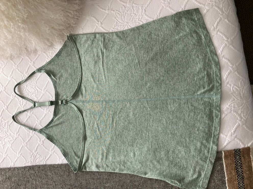 Soft Green Strappy Tank