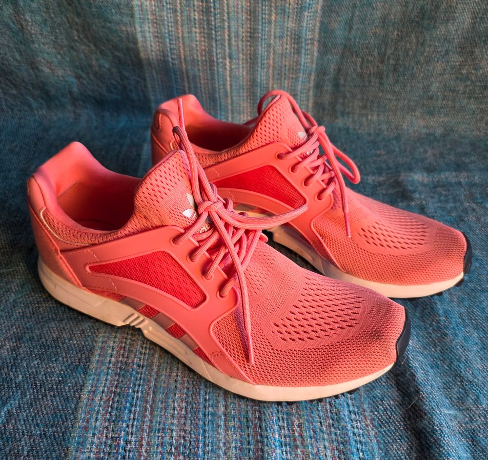 Pink Adidas sneakers