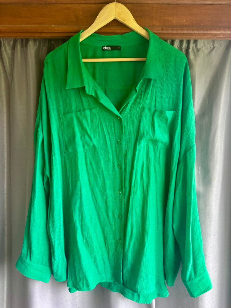 Gloss by Shine On - Green Shirt