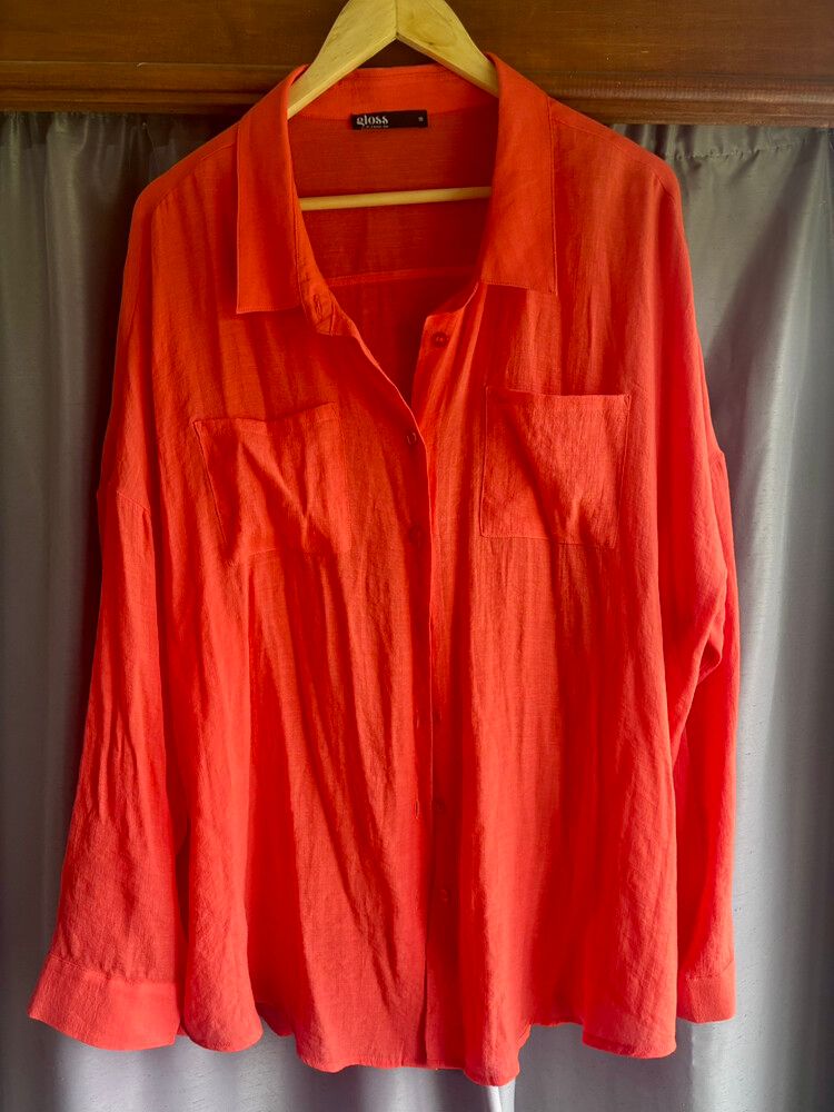Gloss by Shine On - Orange Shirt