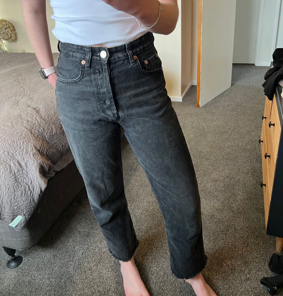 Zara washed black Jeans Size 26/8