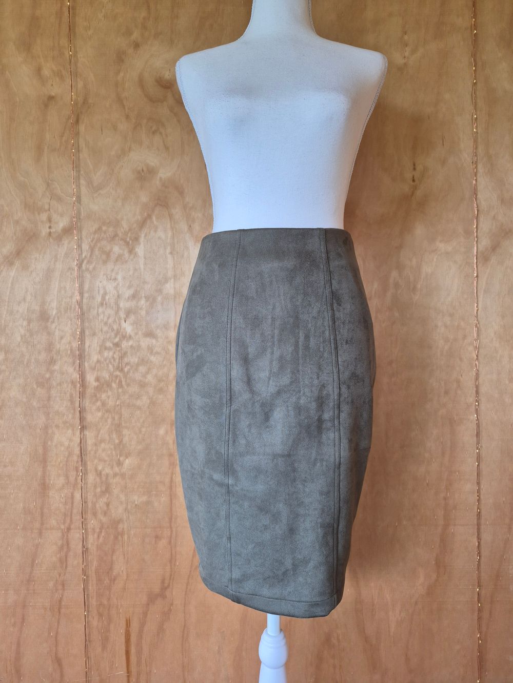Tussah Green Skirt