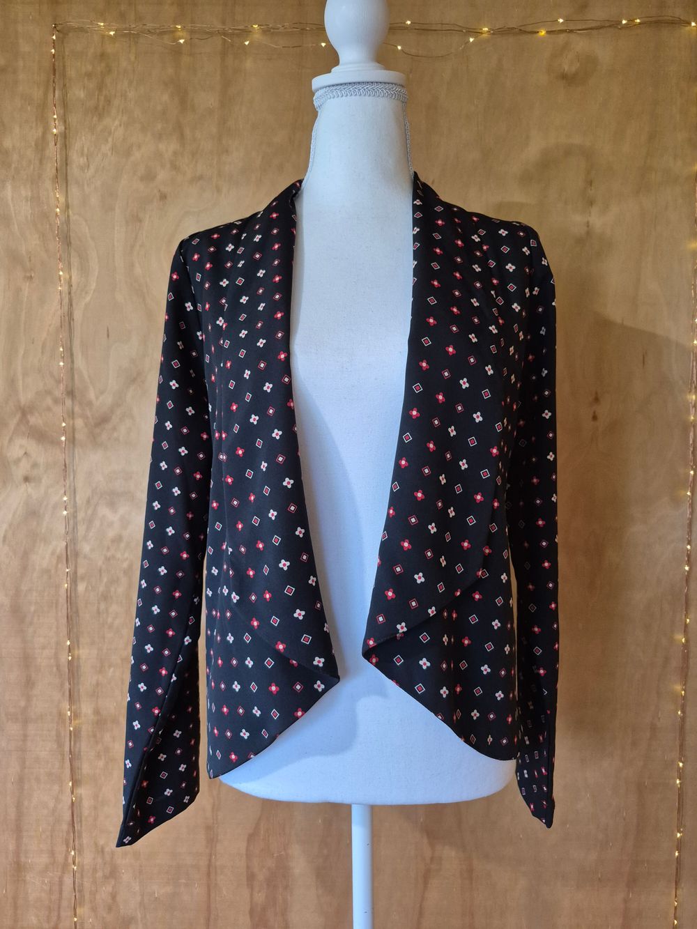 KILT Black Patterned Blazer