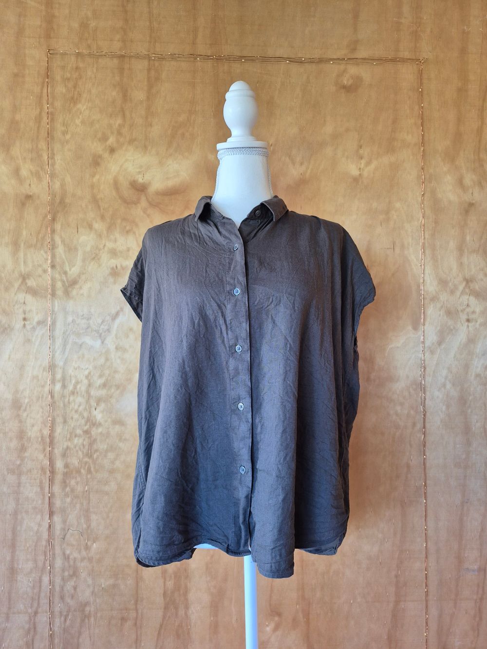 Uniqlo Linen Shirt Size XL