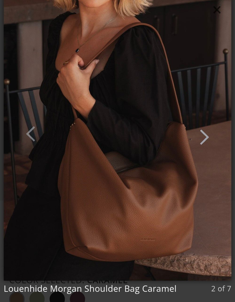 Louenhide Morgan Shoulder Bag Caramel