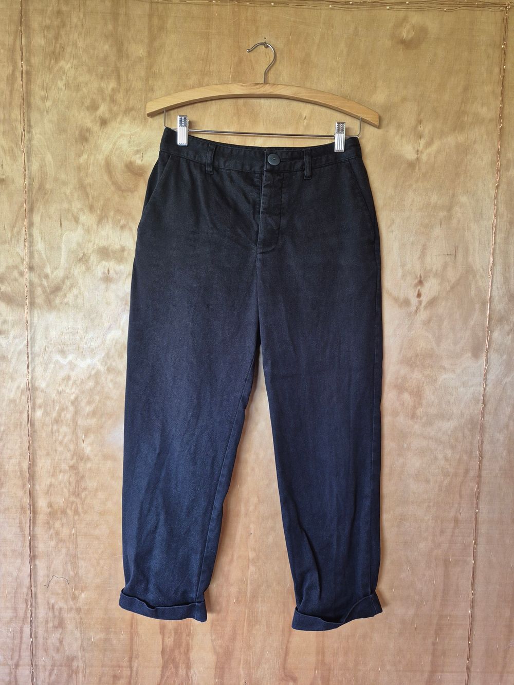 Kowtow Black Cotton Pants