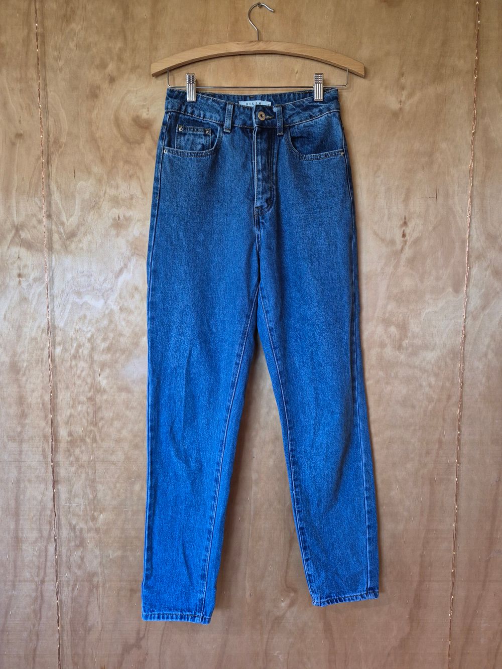 DISSH Blue Button Fly Jeans