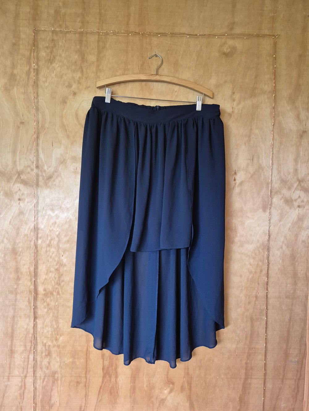 Stella Royal Navy Blue Midi Skirt