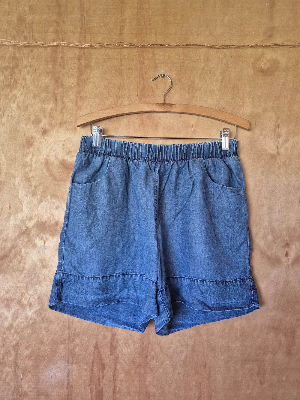 Max Blue Lyocell Shorts