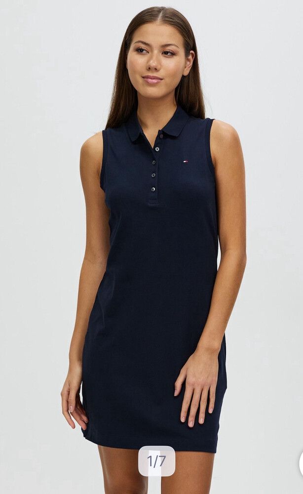 Slim Polo Dress