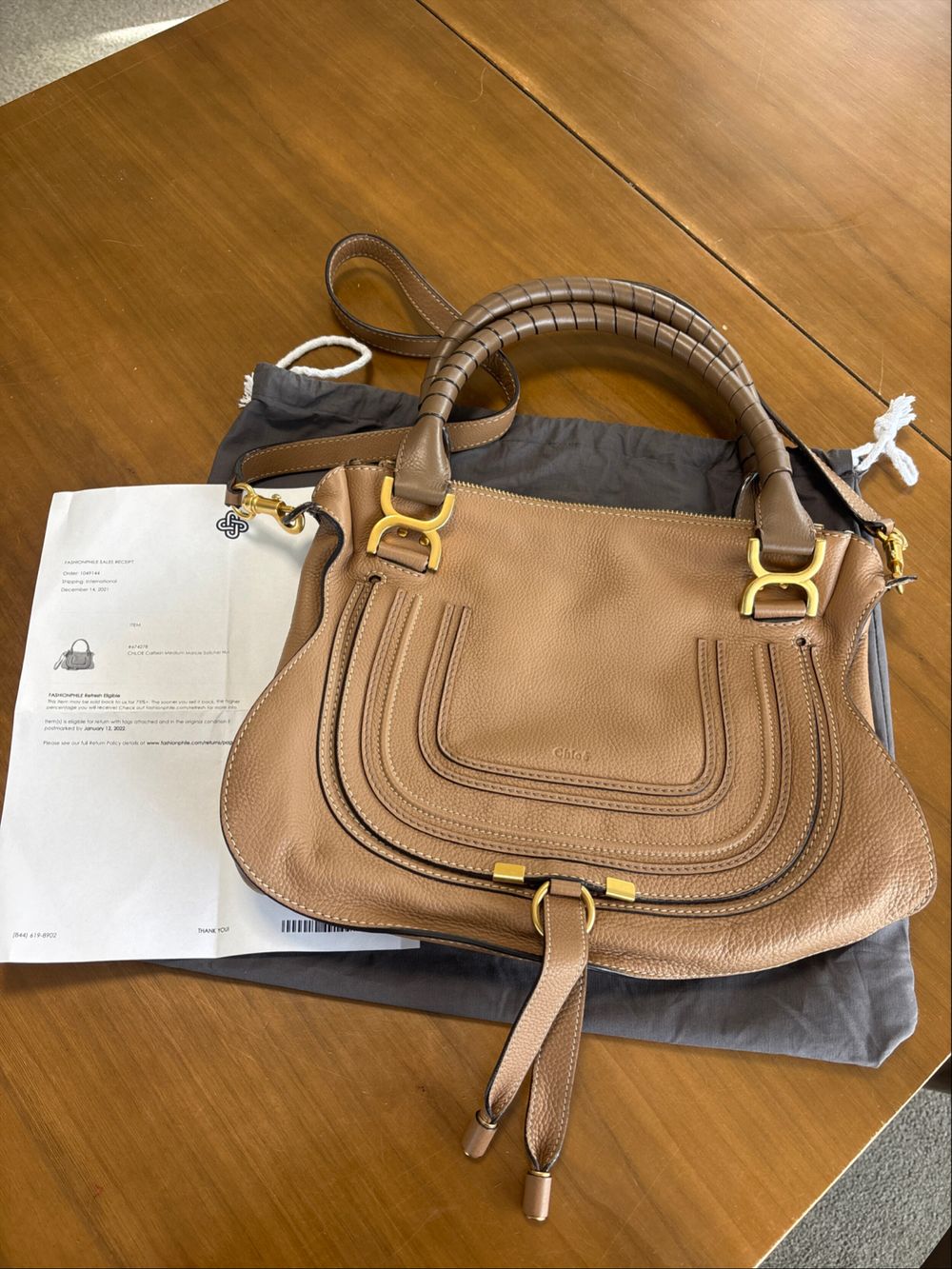 Chloe Marcie, medium shoulder bag