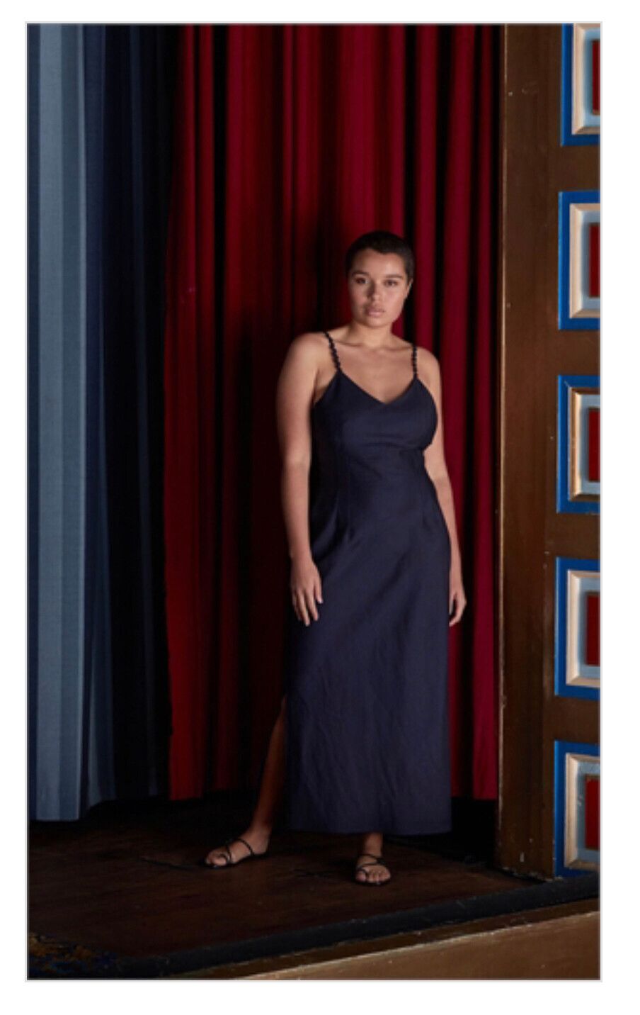 Liam - Liam Linen Slip Dress on Designer Wardrobe