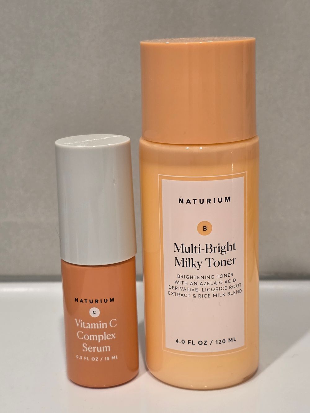 Naturium Multi-Bright Milky Toner & Vitamin C Complex Serum