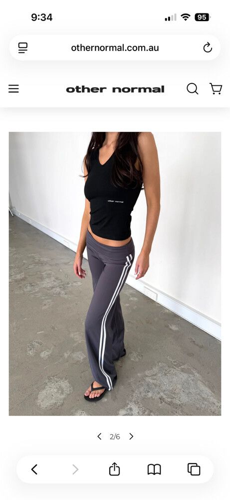 Other Normal Grey Trackpants