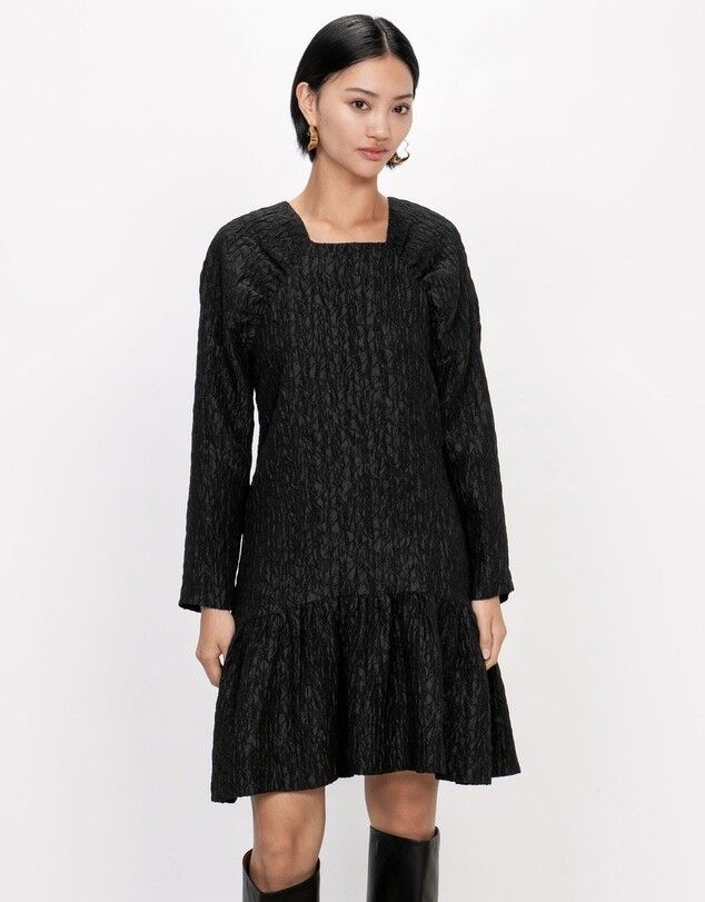 Geo Textured Dress