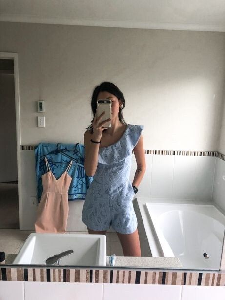 Baby Blue Kookai Playsuit