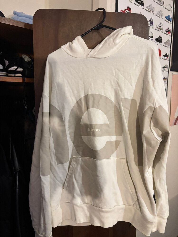 New Balance Beige Hoodie