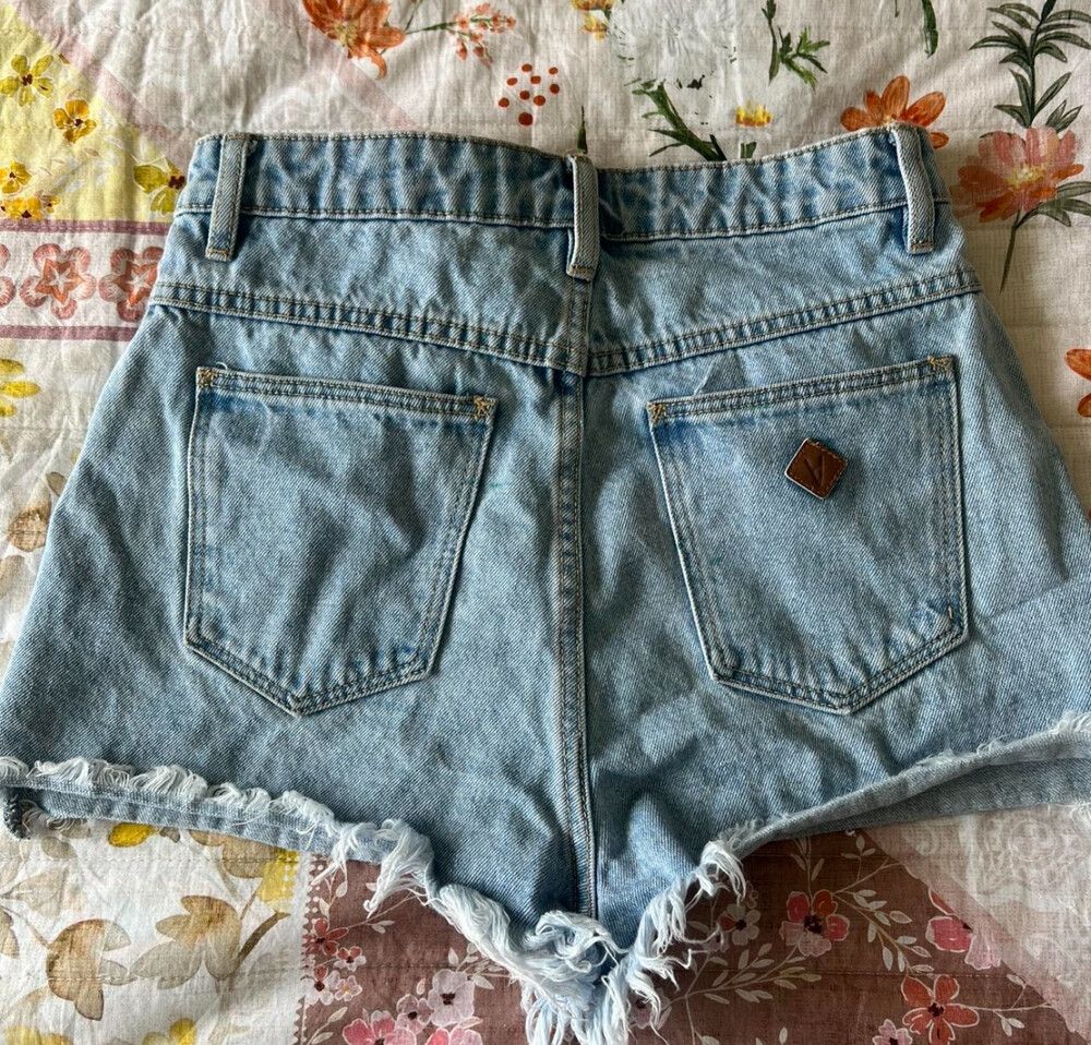 Abrand denim shorts