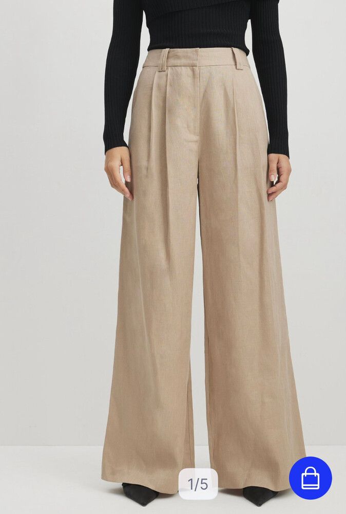 Mara Linen Wide Pants