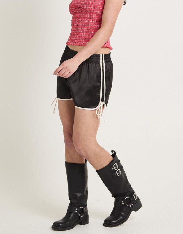 Rory Satin Runner Shorts