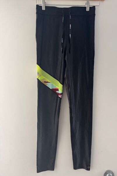 PE Nation Black Active Leggings sz M