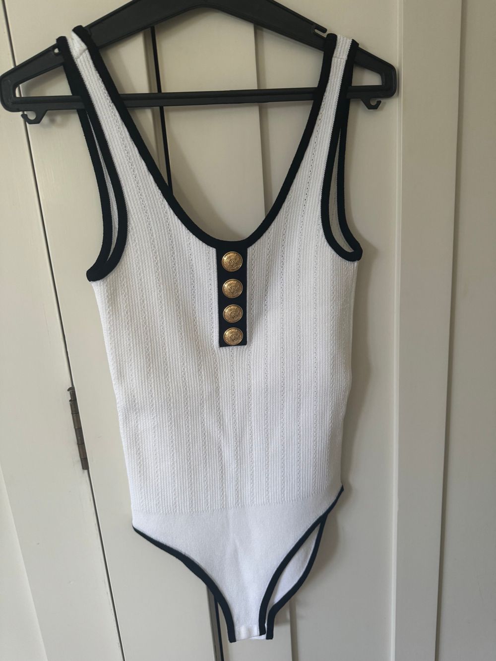 NEW Balmain Bodysuit