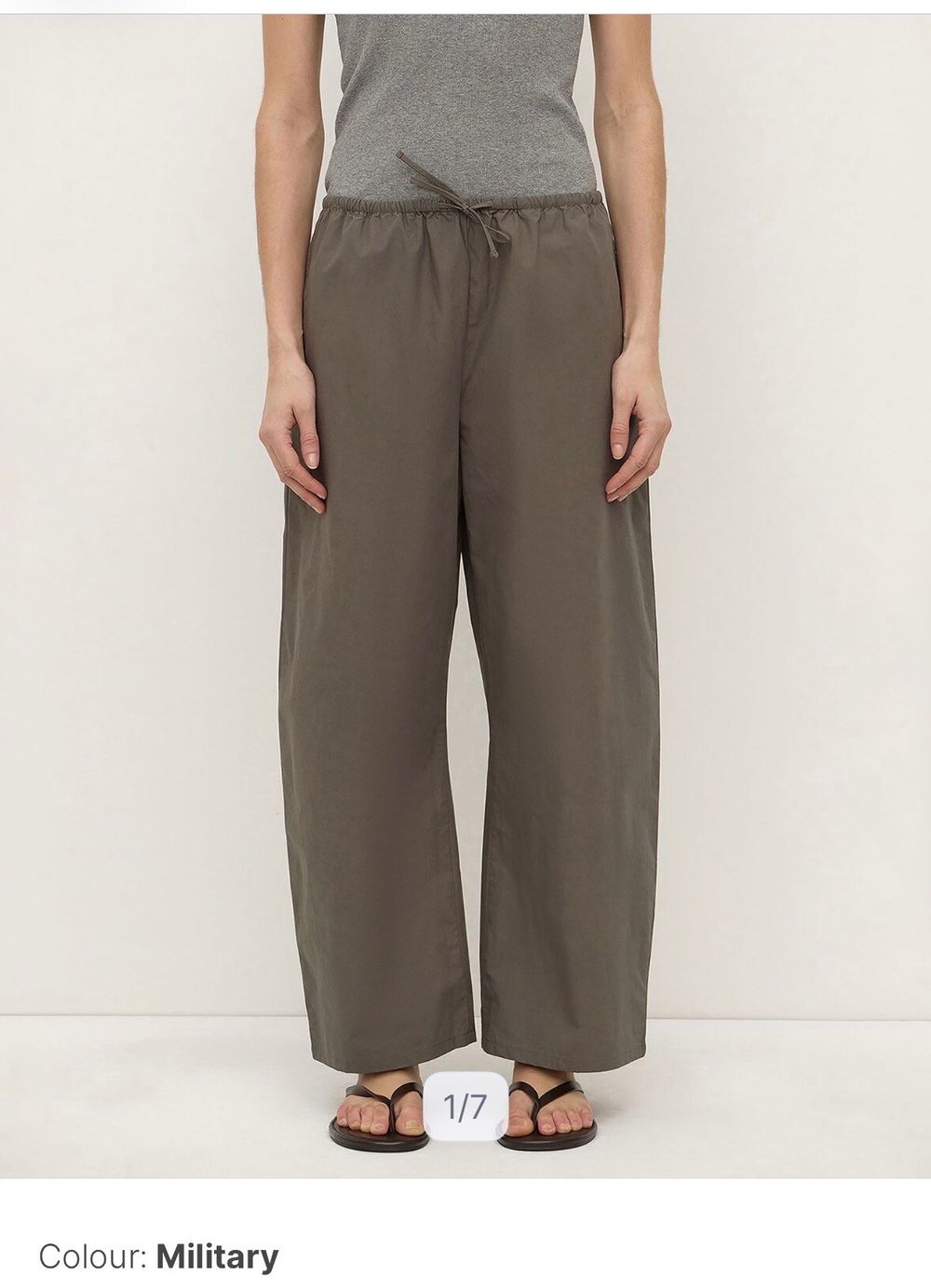 Assembly Label Amara pants - Military