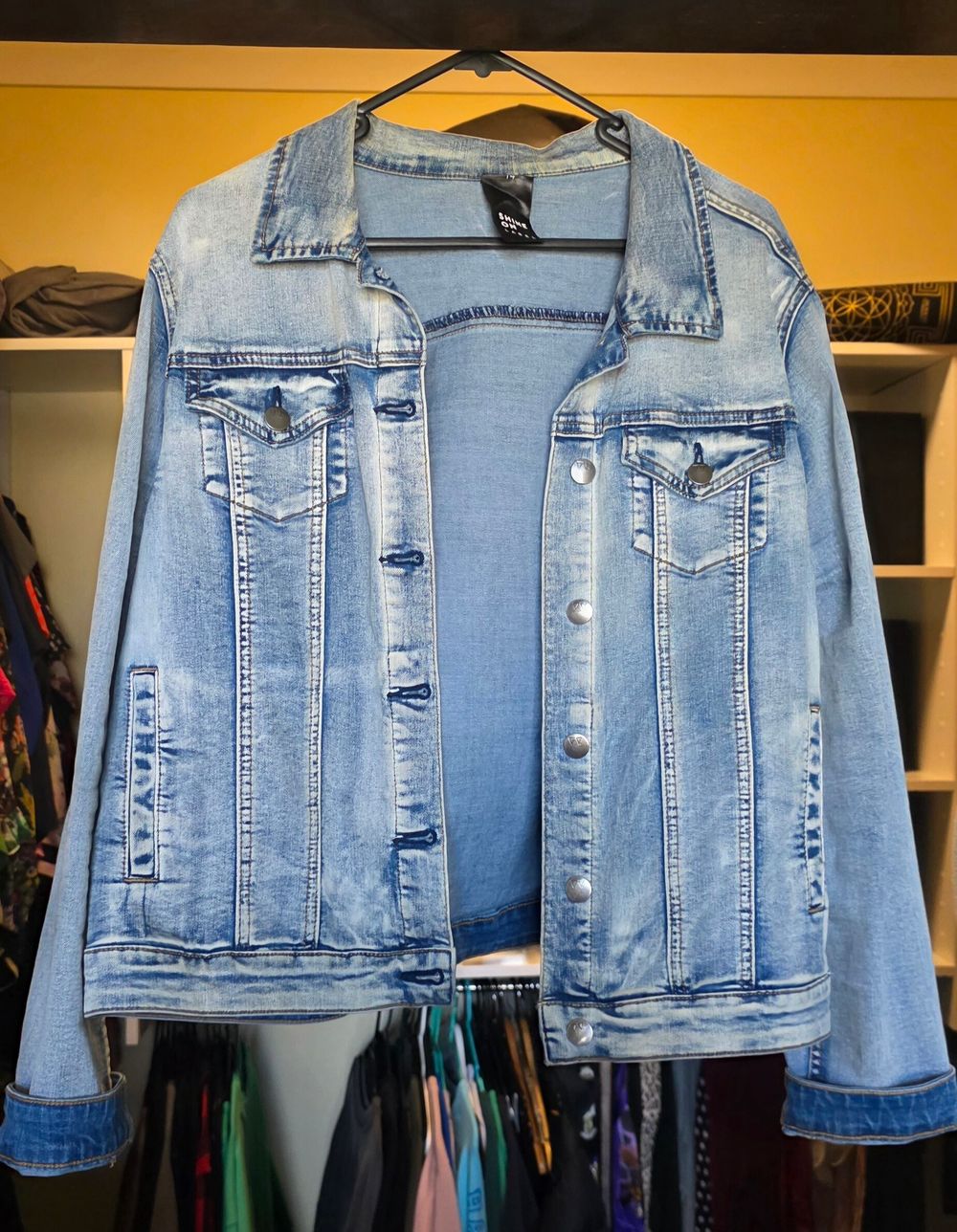Shine on Quinn Stretch Denim Jacket