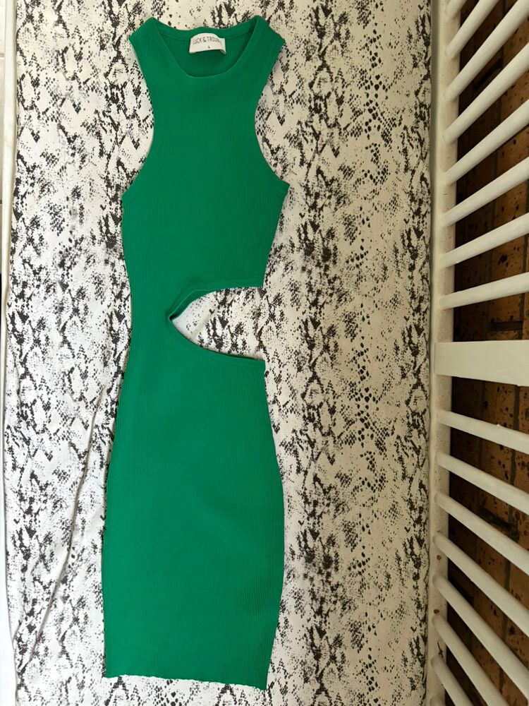 Luck and Trouble Size 4 Dress #cutout