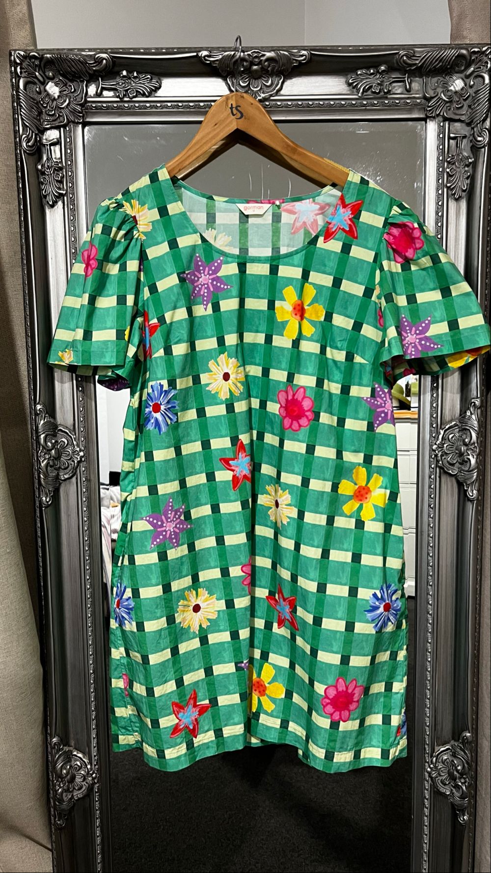 gorman green dress brand_Mon Cheri