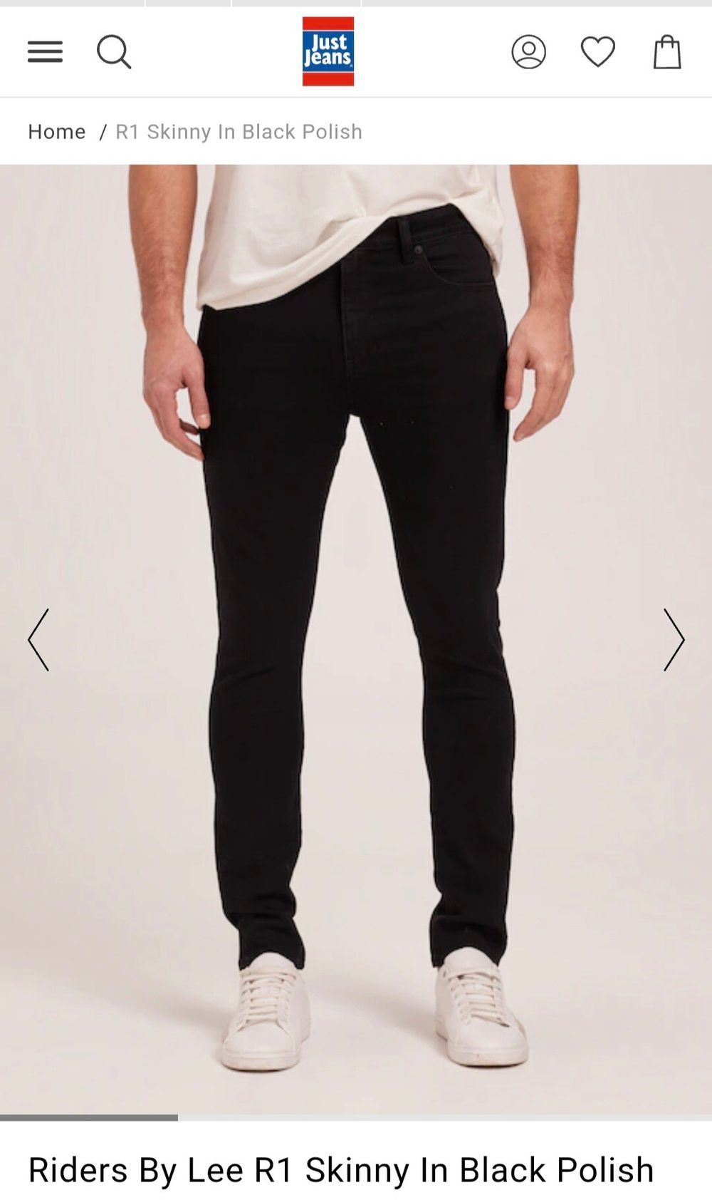 Riders By Lee R1 Skinny Jeans