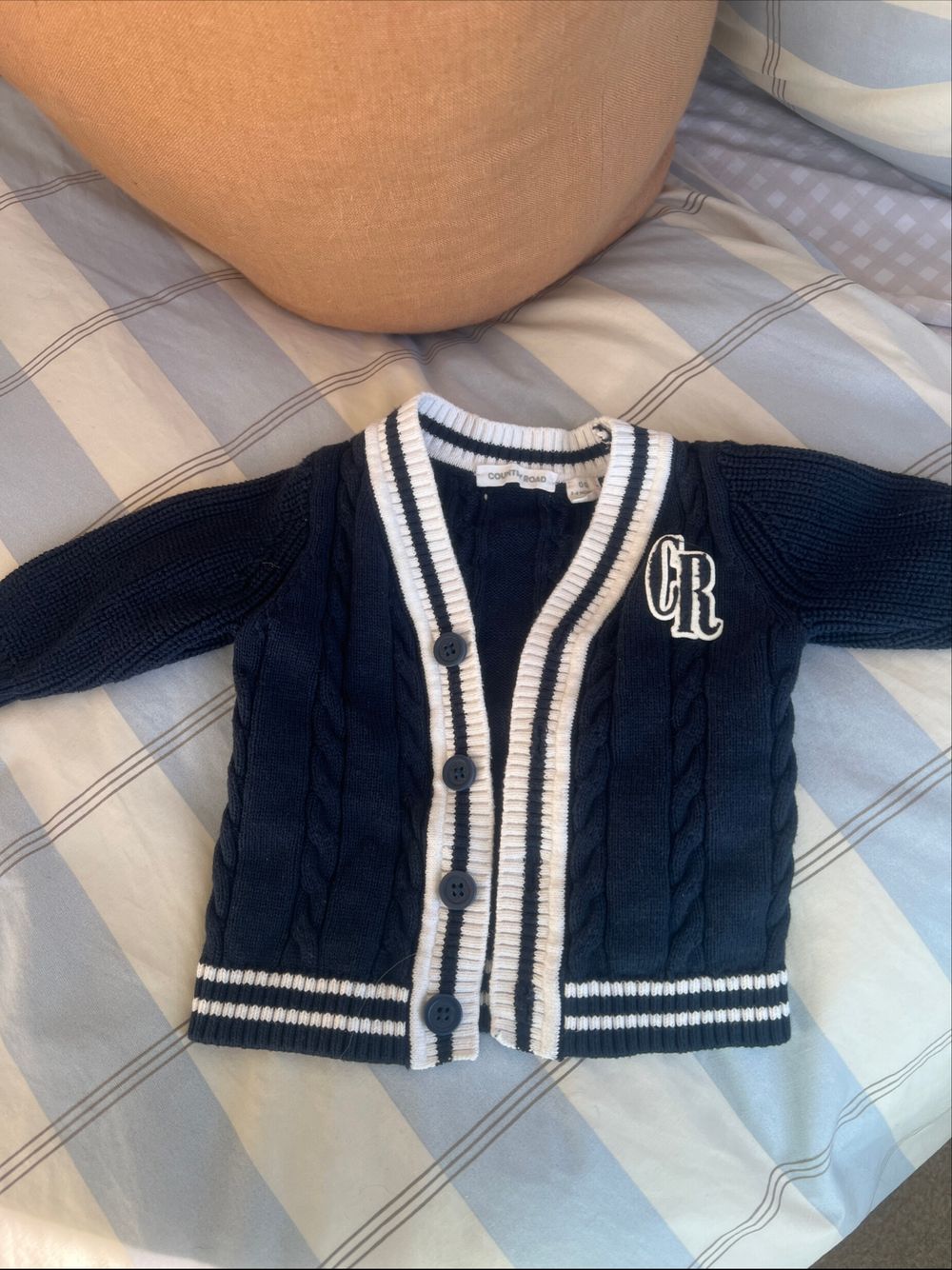Country Road Navy Cardigan
