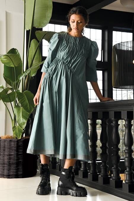 Trelise Cooper Green String Me Along Dress