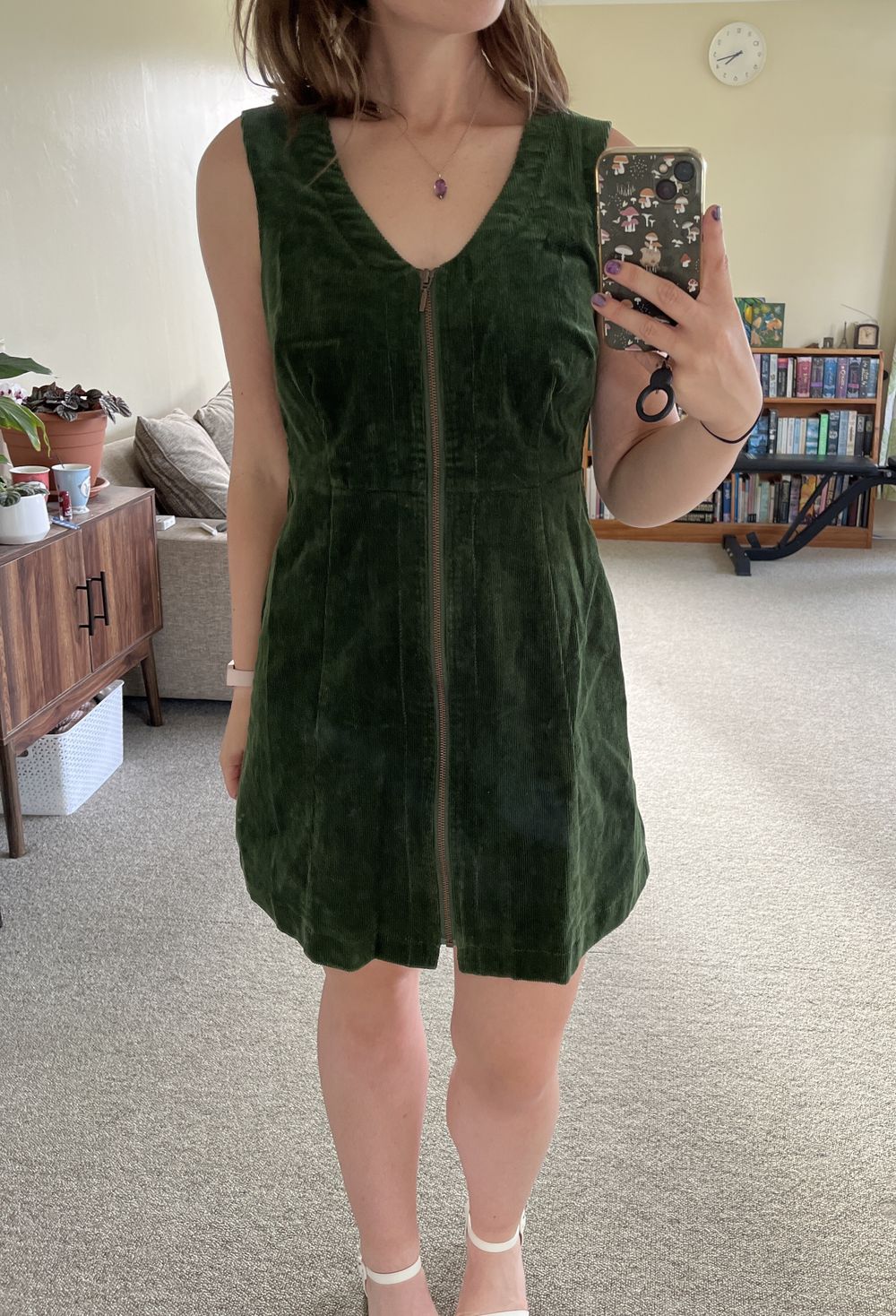 princess highway green dress Lucy Goosey Smock Dress – Dangerfield main image 0