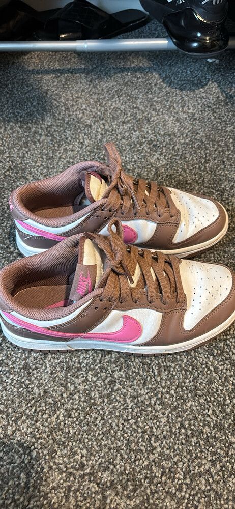 Nike Dunk Brown and Pink