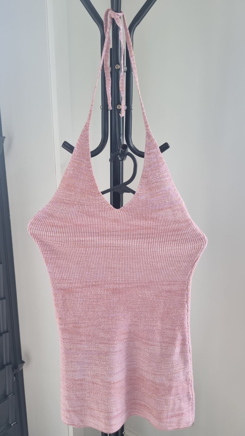 Showpo Pink Halter Neck Top