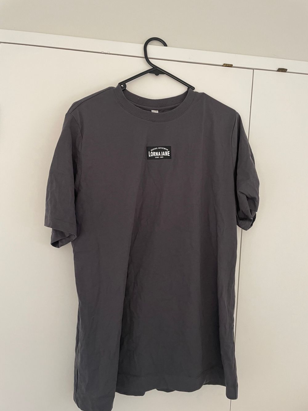 Lorna Jane Grey Activewear Top