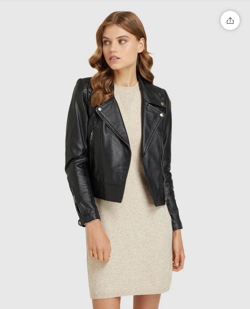 Emma Biker Leather Jacket