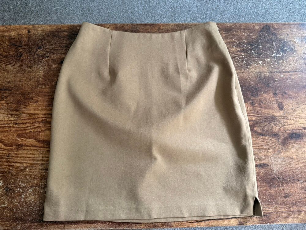 Tan Mini Skirt