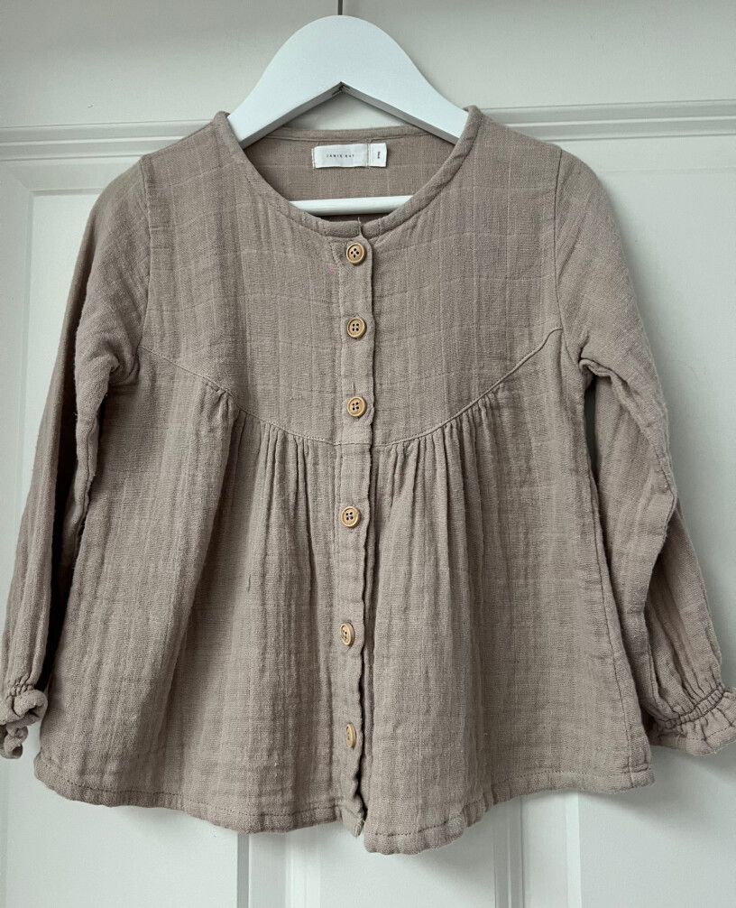 Jamie Kay Dusty Rose Button Up Blouse