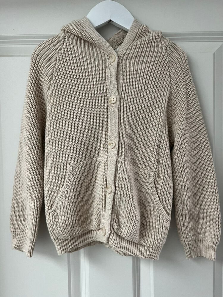 Jamie Kay Oatmeal Marle Knit Hoodie