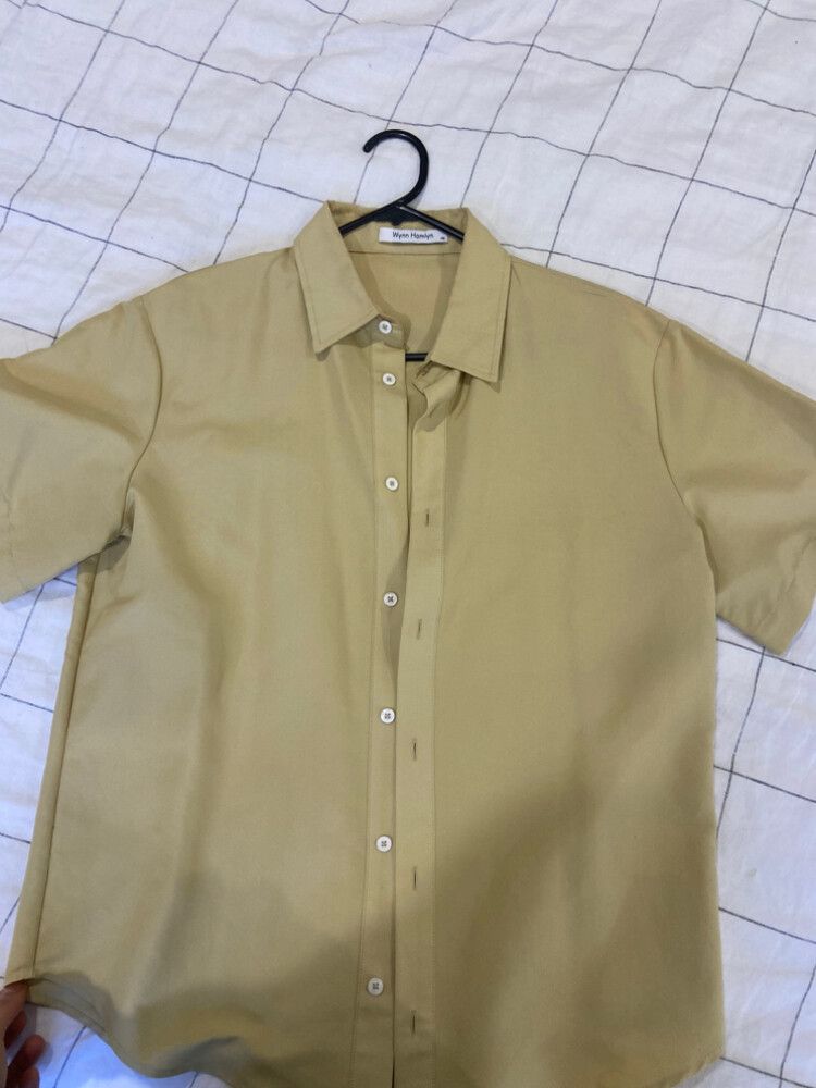 Wynn Hamlyn Beige Shirt