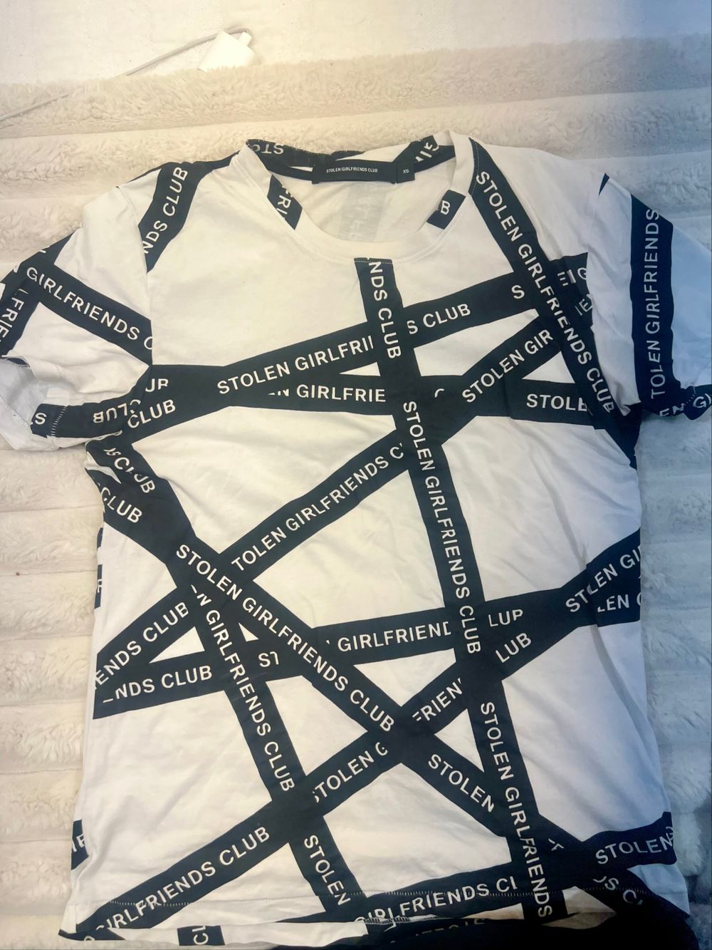 Stolen Girlfriends Club White Graphic T-Shirt