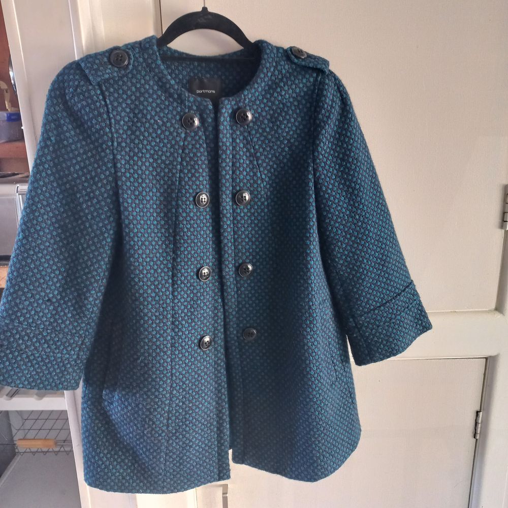 Portmans Blue Coat Size 8