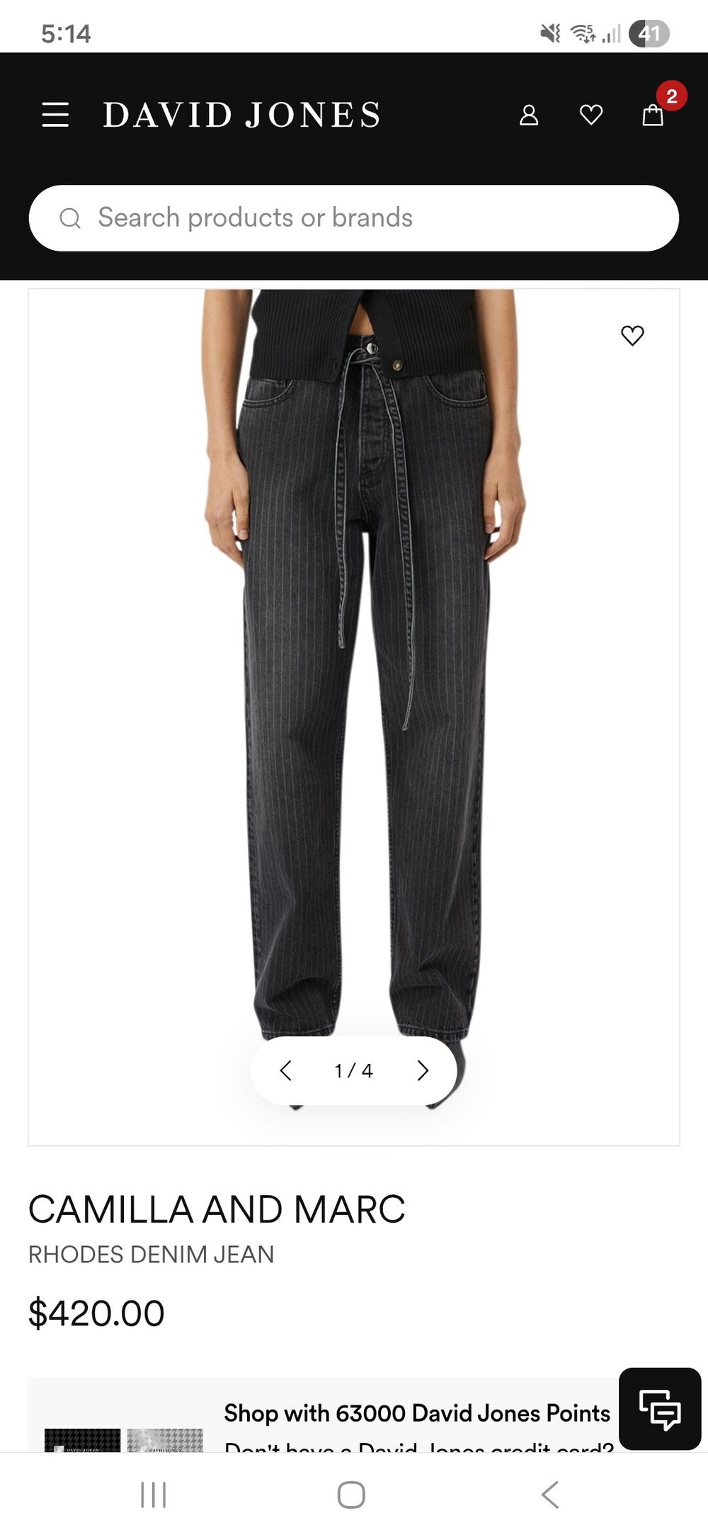 Camilla and marc rhodes jean