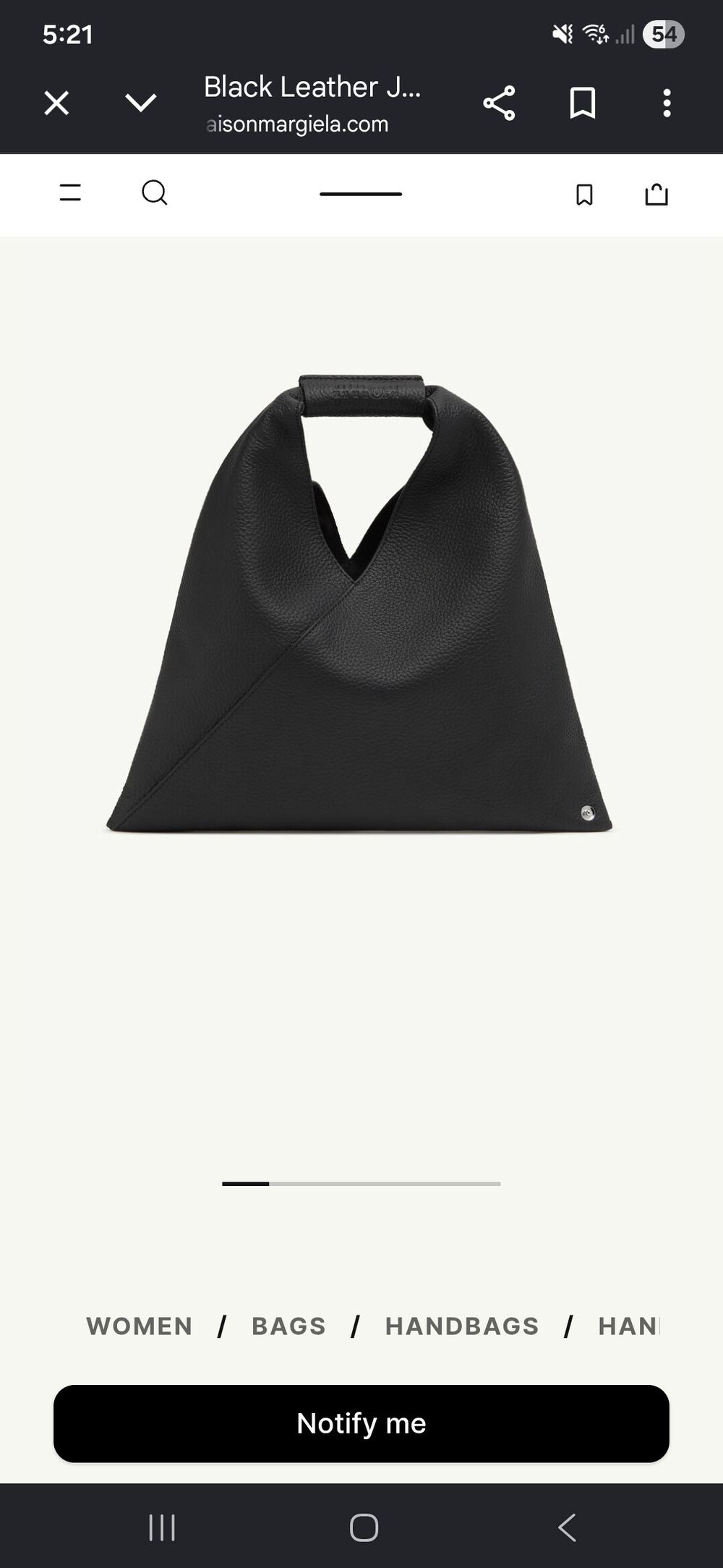 maison margiela mm6 mini japanese bag