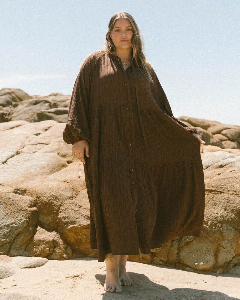 The Lullaby Club Brown Dress